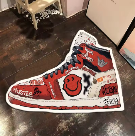 Red Jordan Rug