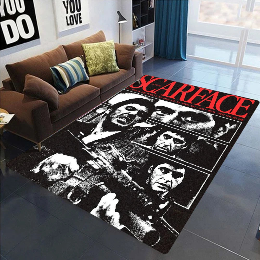 Scarface Tony Montana Rug