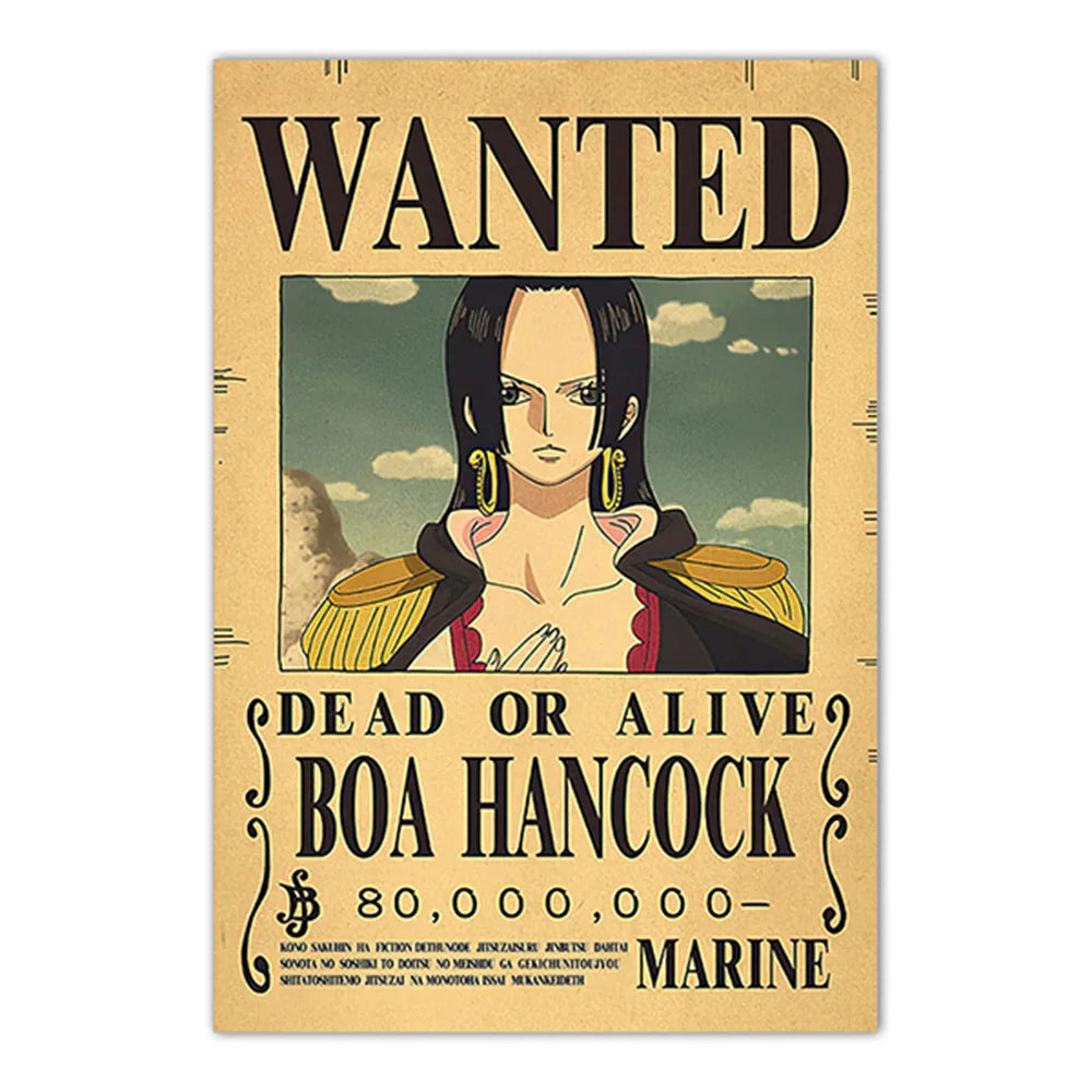 Lenticular One Piece Wanted Poster