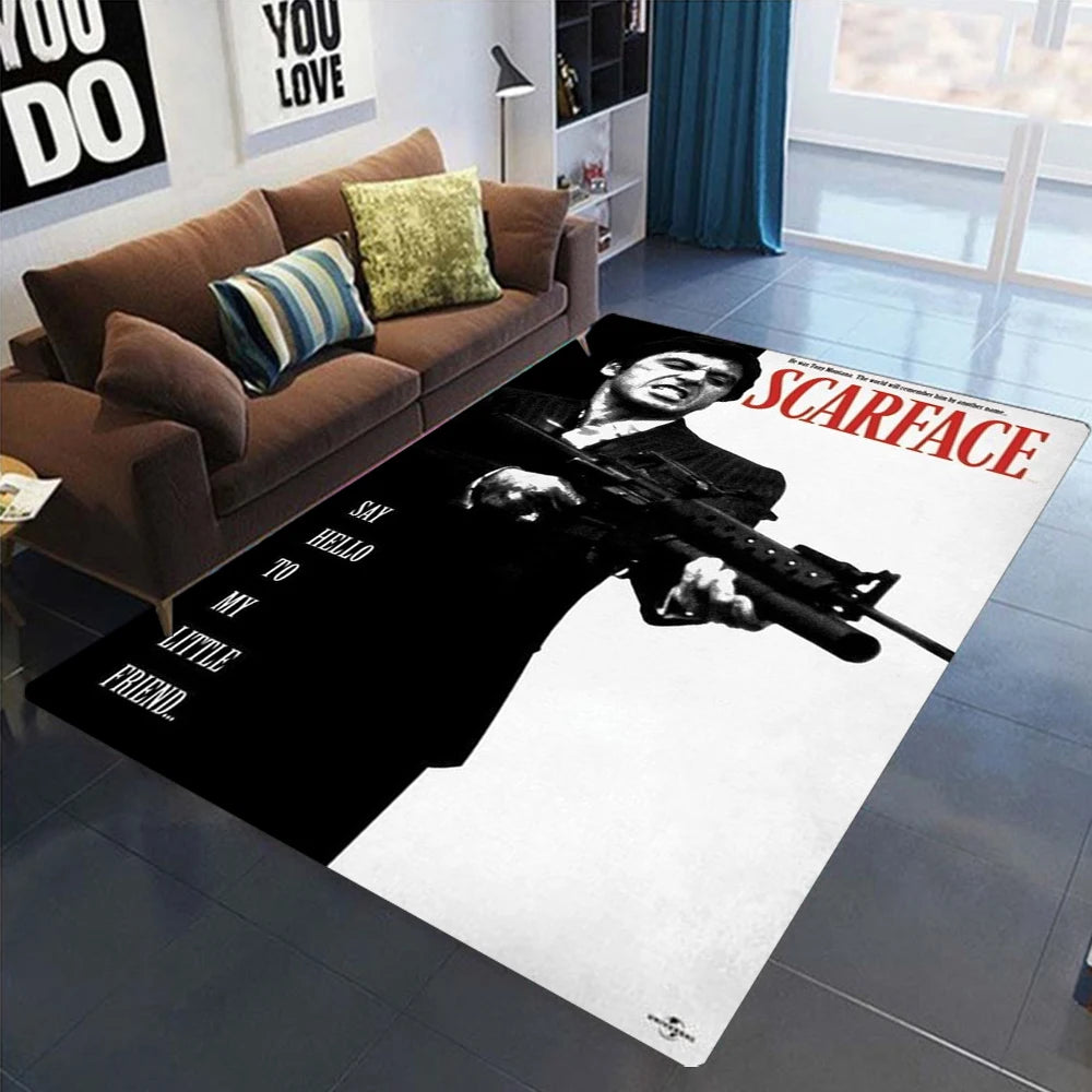 Scarface Tony Montana Rug