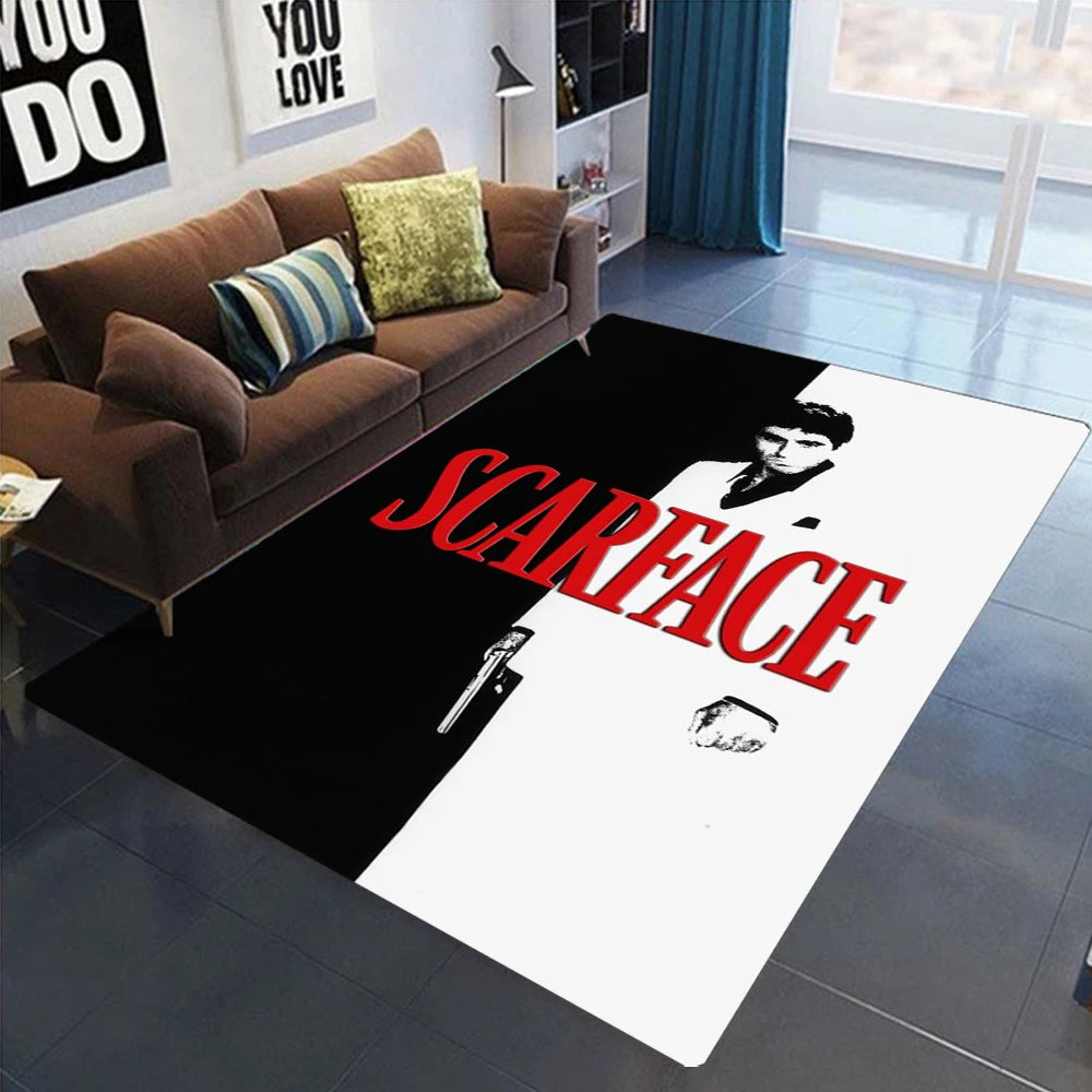 Scarface Tony Montana Rug