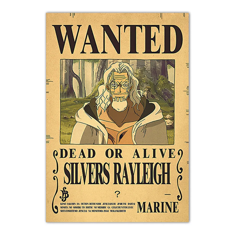 Lenticular One Piece Wanted Poster